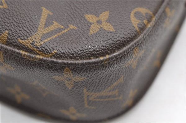 Auth Louis Vuitton Monogram Saint Cloud GM Shoulder Cross Bag M51242 LV 9253D