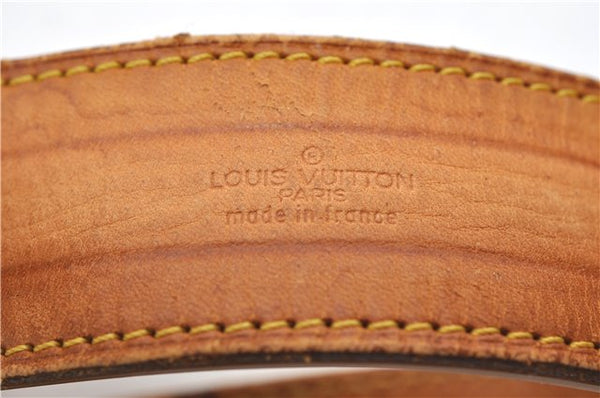 Auth Louis Vuitton Monogram Saint Cloud GM Shoulder Cross Bag M51242 LV 9253D