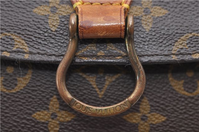 Auth Louis Vuitton Monogram Saint Cloud GM Shoulder Cross Bag M51242 LV 9253D