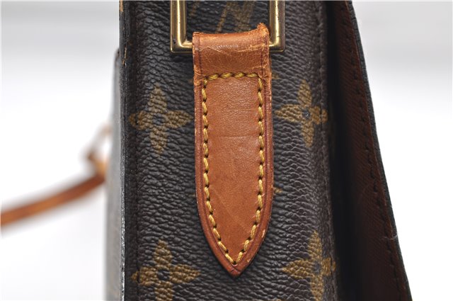 Auth Louis Vuitton Monogram Saint Cloud GM Shoulder Cross Bag M51242 LV 9253D