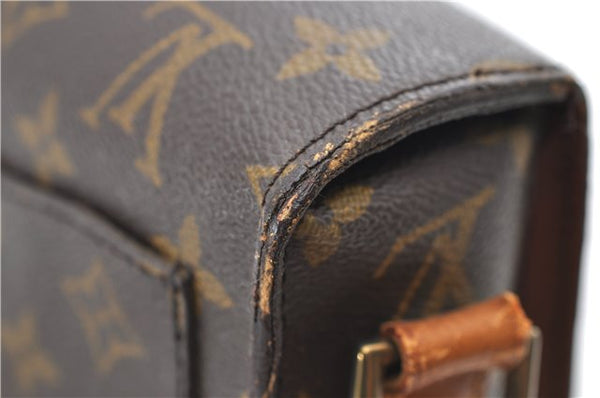 Auth Louis Vuitton Monogram Saint Cloud GM Shoulder Cross Bag M51242 LV 9253D