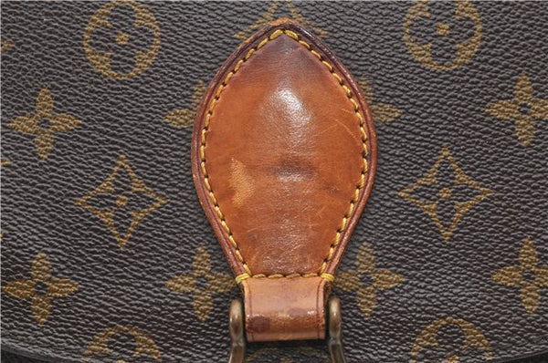 Auth Louis Vuitton Monogram Saint Cloud GM Shoulder Cross Bag M51242 LV 9253D