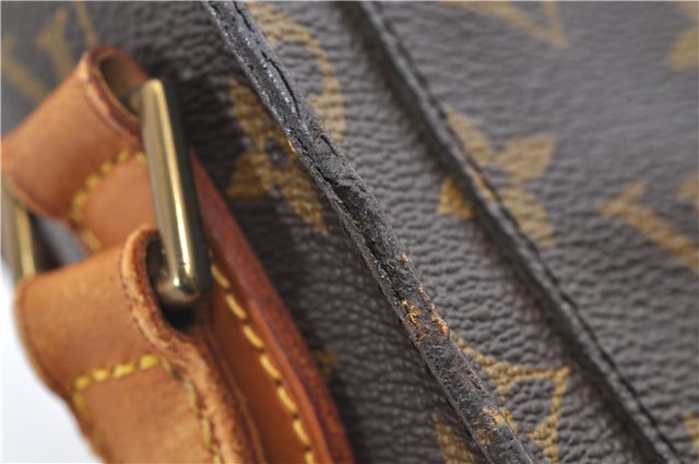 Auth Louis Vuitton Monogram Saint Cloud GM Shoulder Cross Bag M51242 LV 9253D