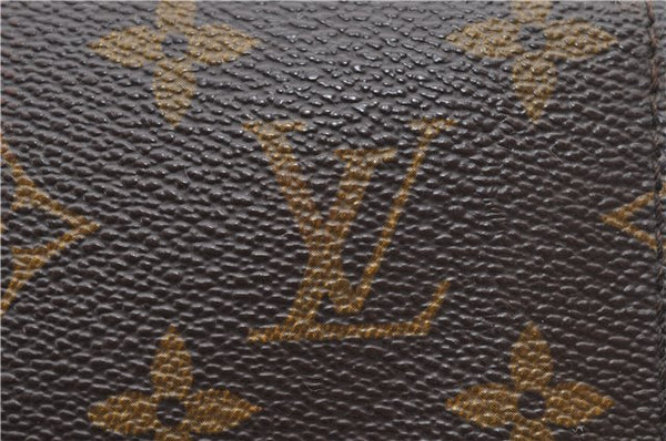 Auth Louis Vuitton Monogram Saint Cloud GM Shoulder Cross Bag M51242 LV 9253D
