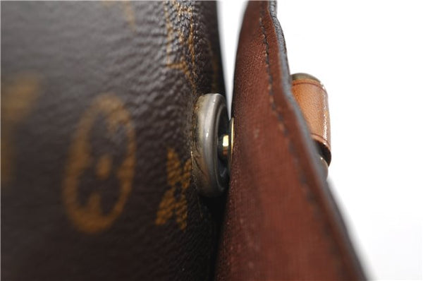 Auth Louis Vuitton Monogram Saint Cloud GM Shoulder Cross Bag M51242 LV 9253D