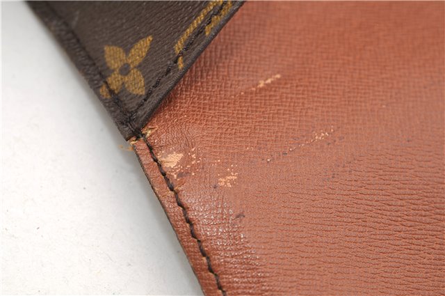 Auth Louis Vuitton Monogram Saint Cloud GM Shoulder Cross Bag M51242 LV 9253D