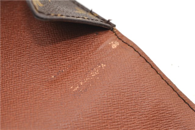 Auth Louis Vuitton Monogram Saint Cloud GM Shoulder Cross Bag M51242 LV 9253D