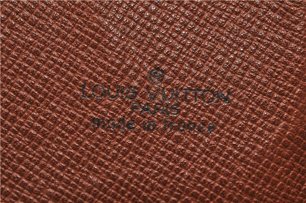 Auth Louis Vuitton Monogram Saint Cloud GM Shoulder Cross Bag M51242 LV 9253D