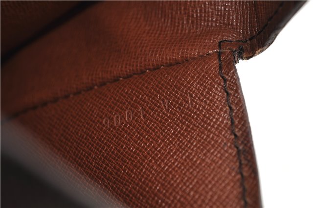 Auth Louis Vuitton Monogram Saint Cloud GM Shoulder Cross Bag M51242 LV 9253D