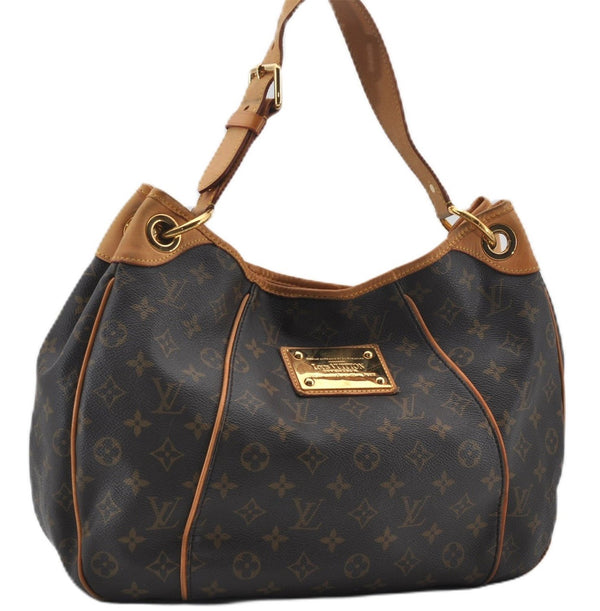 Authentic Louis Vuitton Monogram Galliera PM Shoulder Bag M56382 LV 9253E