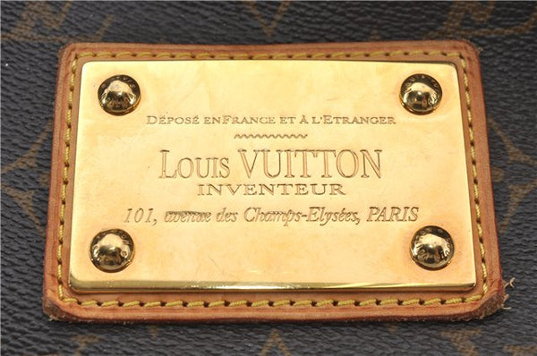 Authentic Louis Vuitton Monogram Galliera PM Shoulder Bag M56382 LV 9253E