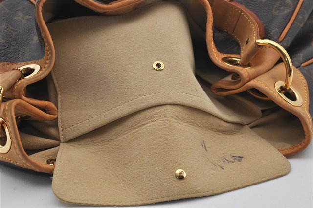 Authentic Louis Vuitton Monogram Galliera PM Shoulder Bag M56382 LV 9253E