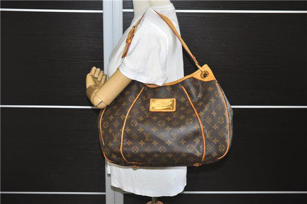 Authentic Louis Vuitton Monogram Galliera PM Shoulder Bag M56382 LV 9253E