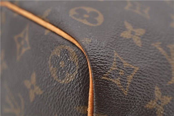 Authentic Louis Vuitton Monogram Speedy 35 Hand Bag M41524 LV 9254C