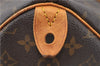Authentic Louis Vuitton Monogram Speedy 35 Hand Bag M41524 LV 9254C