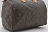 Authentic Louis Vuitton Monogram Speedy 35 Hand Bag M41524 LV 9254C