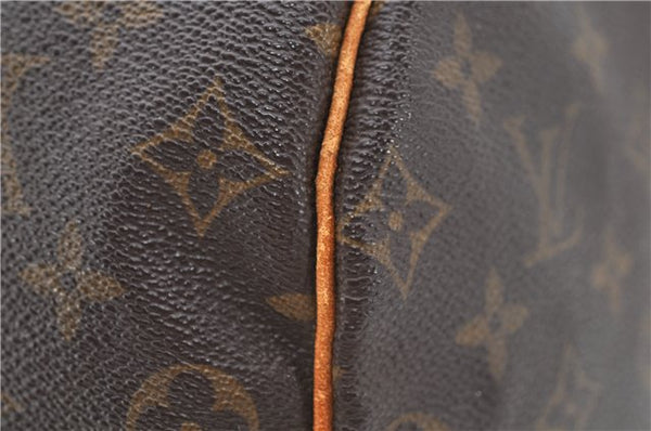 Authentic Louis Vuitton Monogram Speedy 35 Hand Bag M41524 LV 9254C