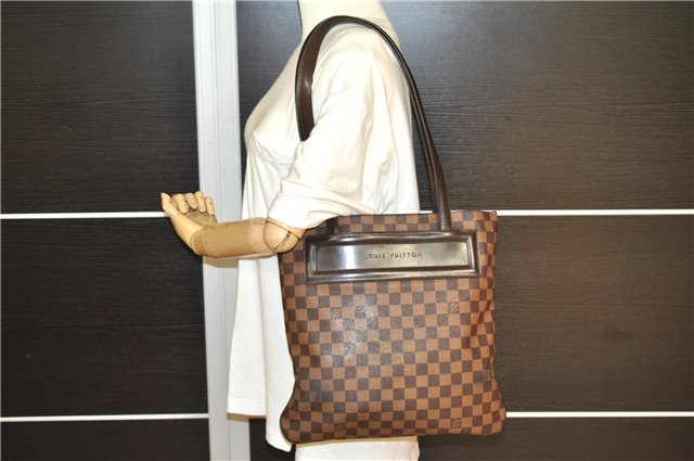 Authentic Louis Vuitton Damier Clifton Shoulder Tote Bag N51149 LV 9254F