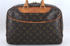 Authentic Louis Vuitton Monogram Deauville Hand Bag M47270 LV 9255C