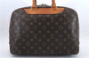 Authentic Louis Vuitton Monogram Deauville Hand Bag M47270 LV 9255C