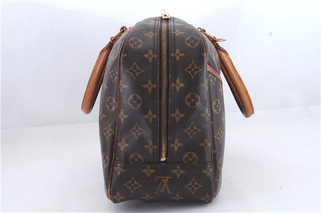 Authentic Louis Vuitton Monogram Deauville Hand Bag M47270 LV 9255C