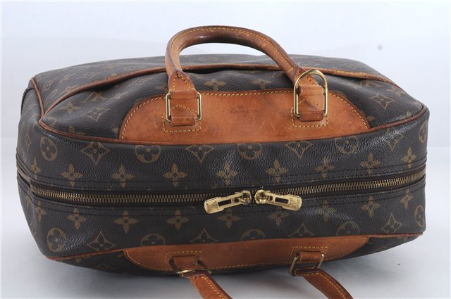 Authentic Louis Vuitton Monogram Deauville Hand Bag M47270 LV 9255C