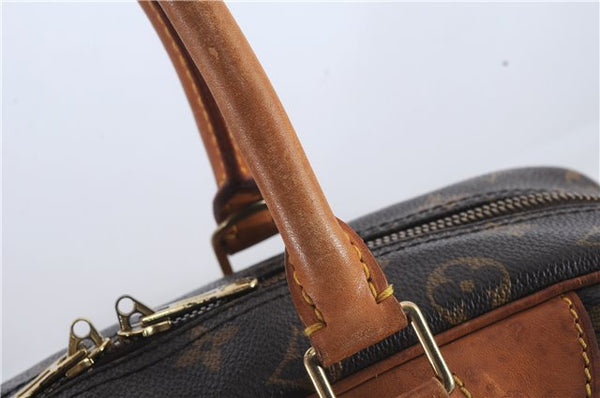 Authentic Louis Vuitton Monogram Deauville Hand Bag M47270 LV 9255C