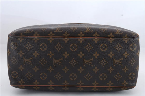 Authentic Louis Vuitton Monogram Deauville Hand Bag M47270 LV 9255C
