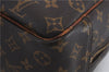 Authentic Louis Vuitton Monogram Deauville Hand Bag M47270 LV 9255C