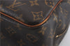 Authentic Louis Vuitton Monogram Deauville Hand Bag M47270 LV 9255C