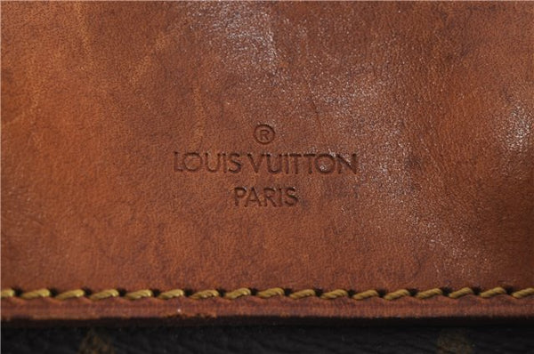 Authentic Louis Vuitton Monogram Deauville Hand Bag M47270 LV 9255C