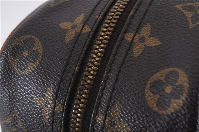 Authentic Louis Vuitton Monogram Deauville Hand Bag M47270 LV 9255C