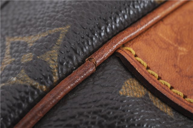 Authentic Louis Vuitton Monogram Deauville Hand Bag M47270 LV 9255C