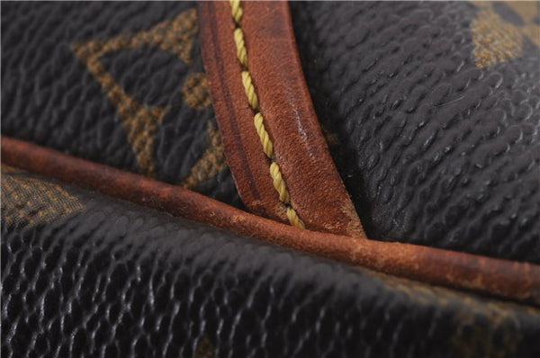 Authentic Louis Vuitton Monogram Deauville Hand Bag M47270 LV 9255C