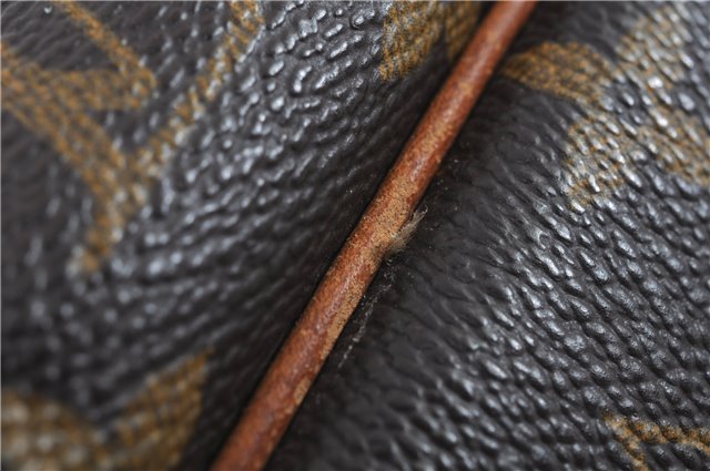 Authentic Louis Vuitton Monogram Deauville Hand Bag M47270 LV 9255C