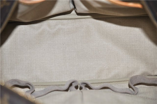 Authentic Louis Vuitton Monogram Deauville Hand Bag M47270 LV 9255C