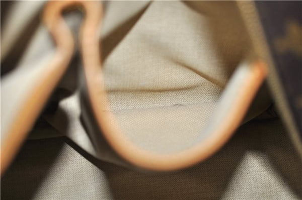 Authentic Louis Vuitton Monogram Deauville Hand Bag M47270 LV 9255C