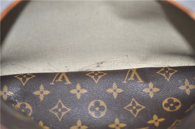 Authentic Louis Vuitton Monogram Deauville Hand Bag M47270 LV 9255C