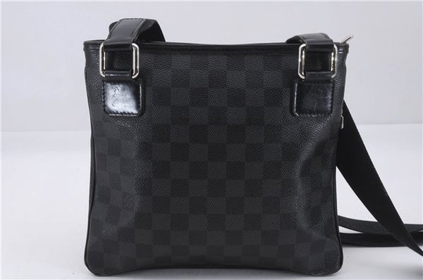 Auth Louis Vuitton Damier Graphite Tomas Shoulder Cross Body Bag N58028 LV 9255D