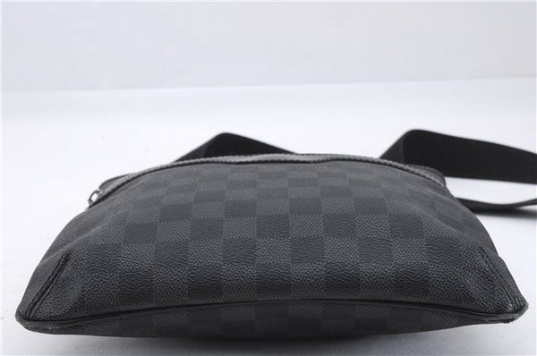 Auth Louis Vuitton Damier Graphite Tomas Shoulder Cross Body Bag N58028 LV 9255D