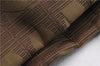 Authentic CHANEL New Travel Line Shoulder Tote Bag Nylon Leather Brown 9255E