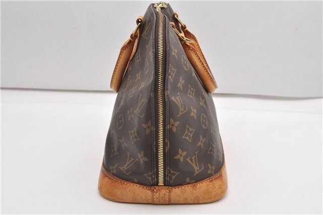 Authentic Louis Vuitton Monogram Alma Hand Bag Purse M51130 LV 9257F