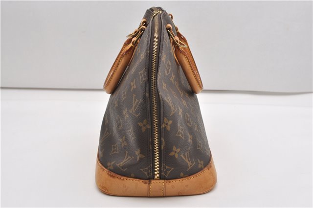 Authentic Louis Vuitton Monogram Alma Hand Bag Purse M51130 LV 9257F