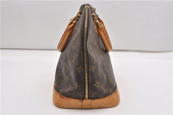 Authentic Louis Vuitton Monogram Alma Hand Bag Purse M51130 LV 9257F