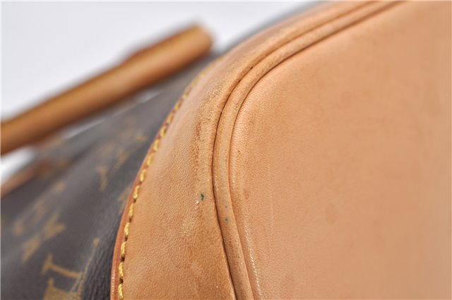 Authentic Louis Vuitton Monogram Alma Hand Bag Purse M51130 LV 9257F