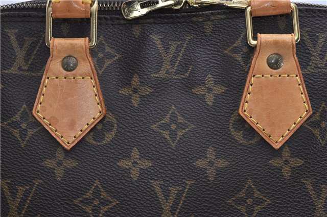 Authentic Louis Vuitton Monogram Alma Hand Bag Purse M51130 LV 9257F