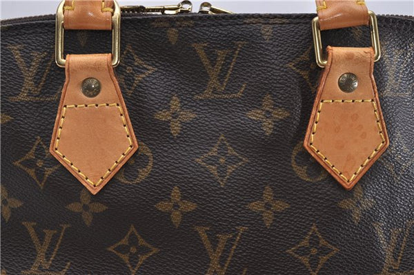 Authentic Louis Vuitton Monogram Alma Hand Bag Purse M51130 LV 9257F