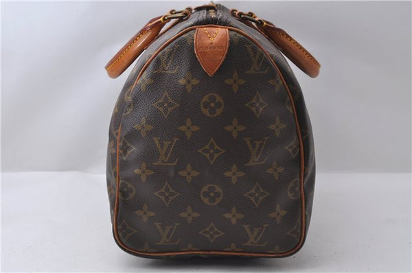 Authentic Louis Vuitton Monogram Speedy 30 Hand Bag Purse M41526 LV 9259C