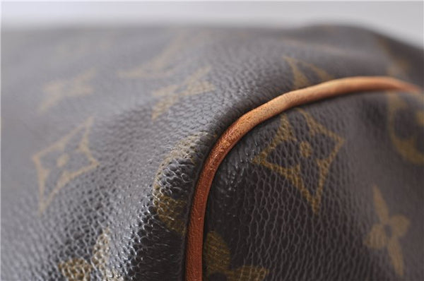 Authentic Louis Vuitton Monogram Speedy 30 Hand Bag Purse M41526 LV 9259C