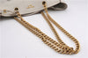 Authentic PRADA Vintage Leather Nappa Chain Shoulder Tote Bag Ivory 9260F